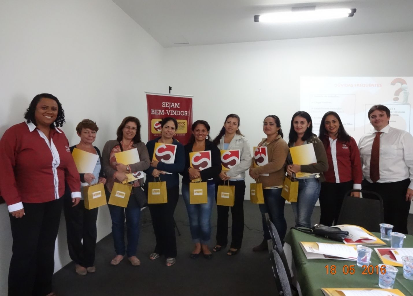 Café com contadores em Jacareí foi um sucesso
