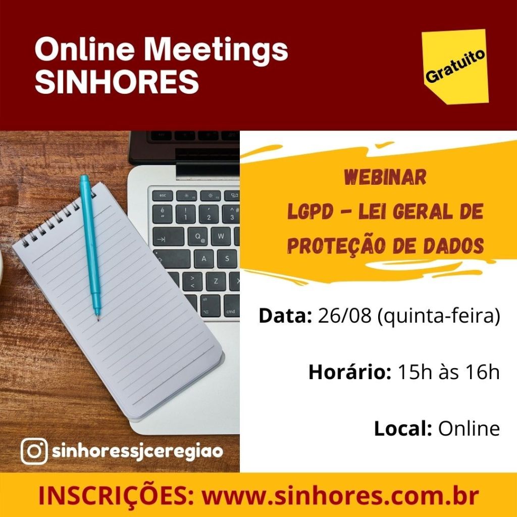 Webinar: Lei Geral de Proteção de Dados