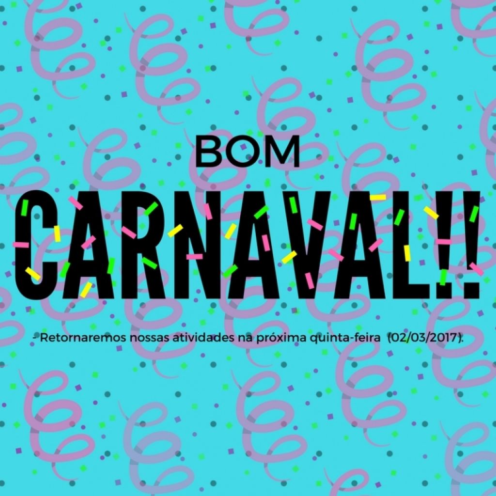 SINHORES estará fechado durante o Carnaval