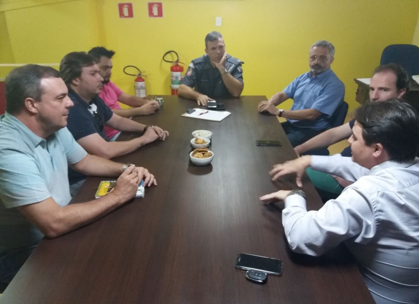 SINHORES promove reunião com a PM para coibir fluxo do funk na Avenida Anchieta