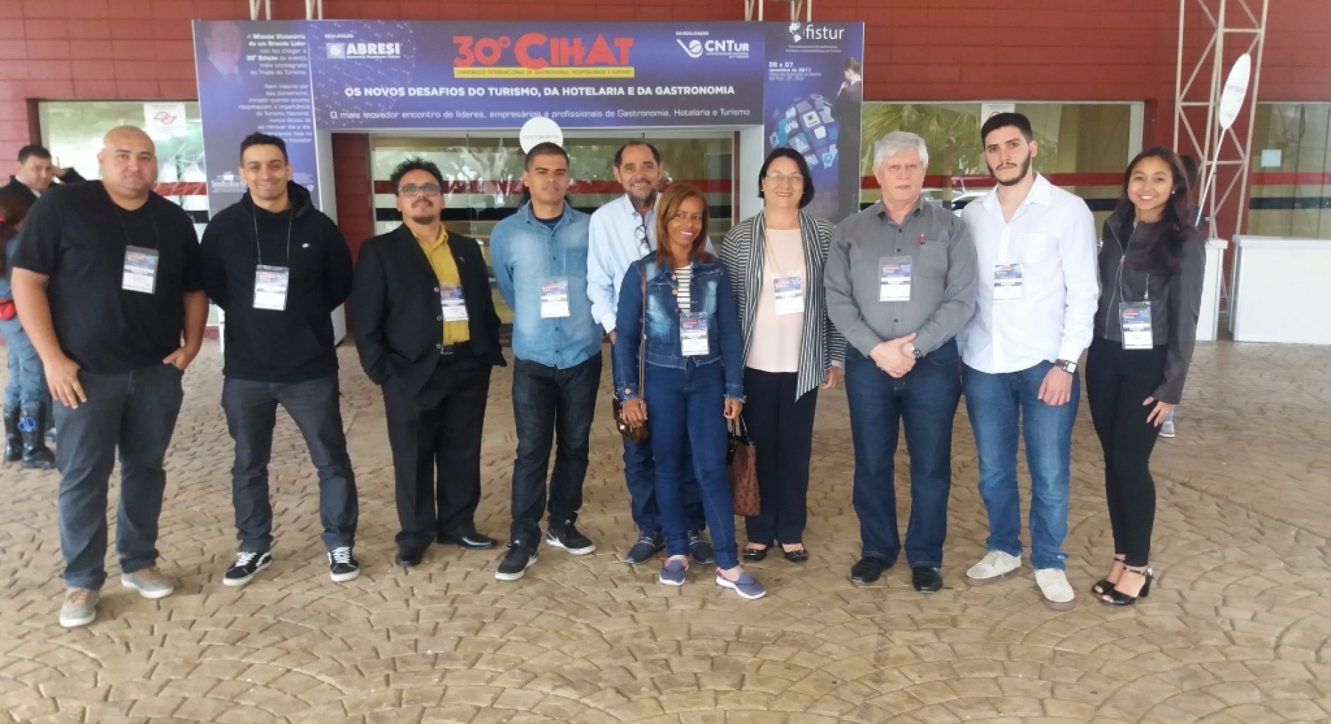 SINHORES marca presença na abertura da 30ª edição do CIHAT