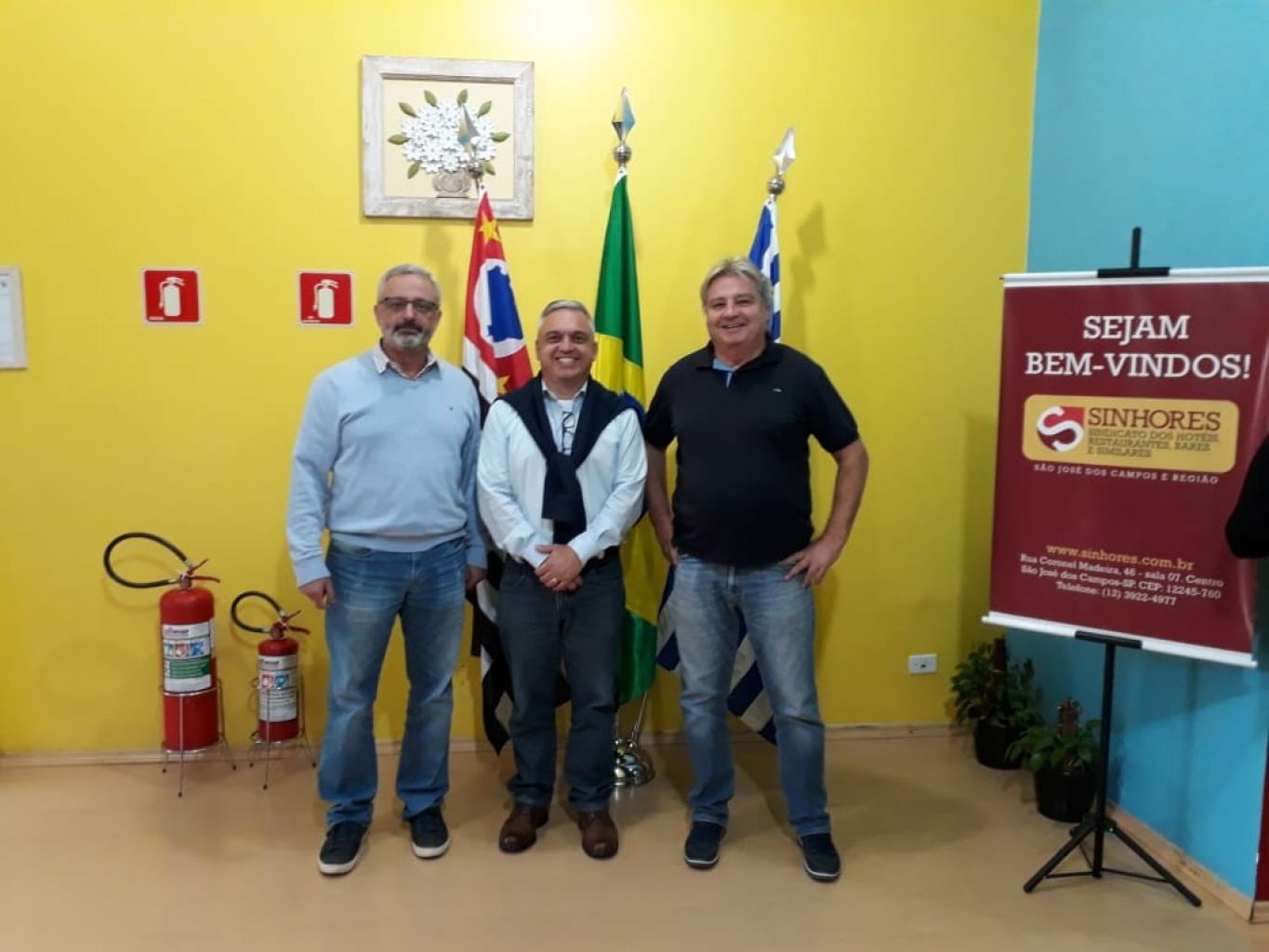 SINHORES tem reunião com novo Secretário de Desenvolvimento Econômico de Jacareí