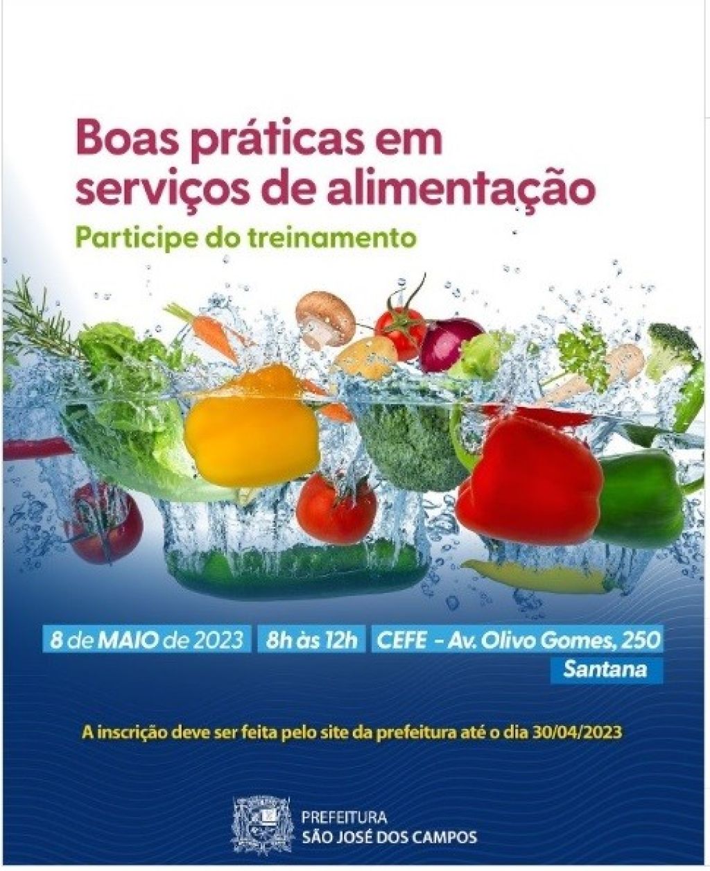 SINHORES promove curso gratuito em parceria com a Vigilância Sanitária de São José dos Campos