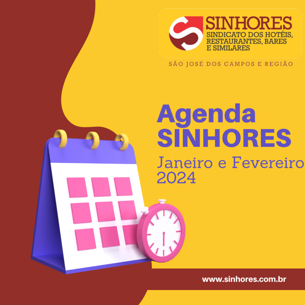 AGENDA JANEIRO/FEVEREIRO 2024