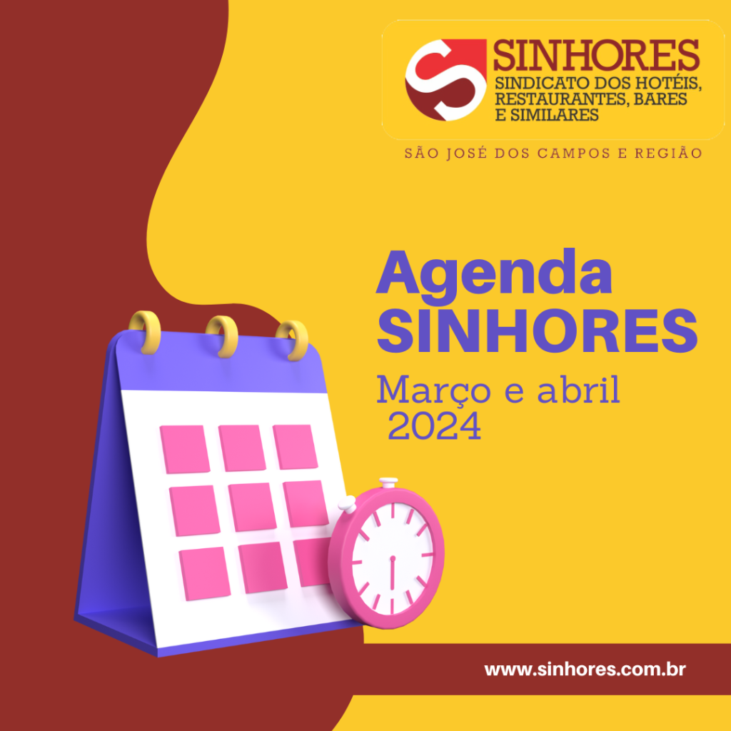 AGENDA MARÇO/ABRIL