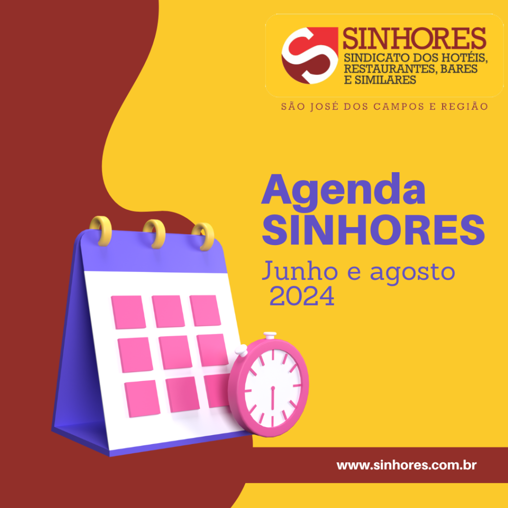 AGENDA JULHO/ AGOSTO 2024