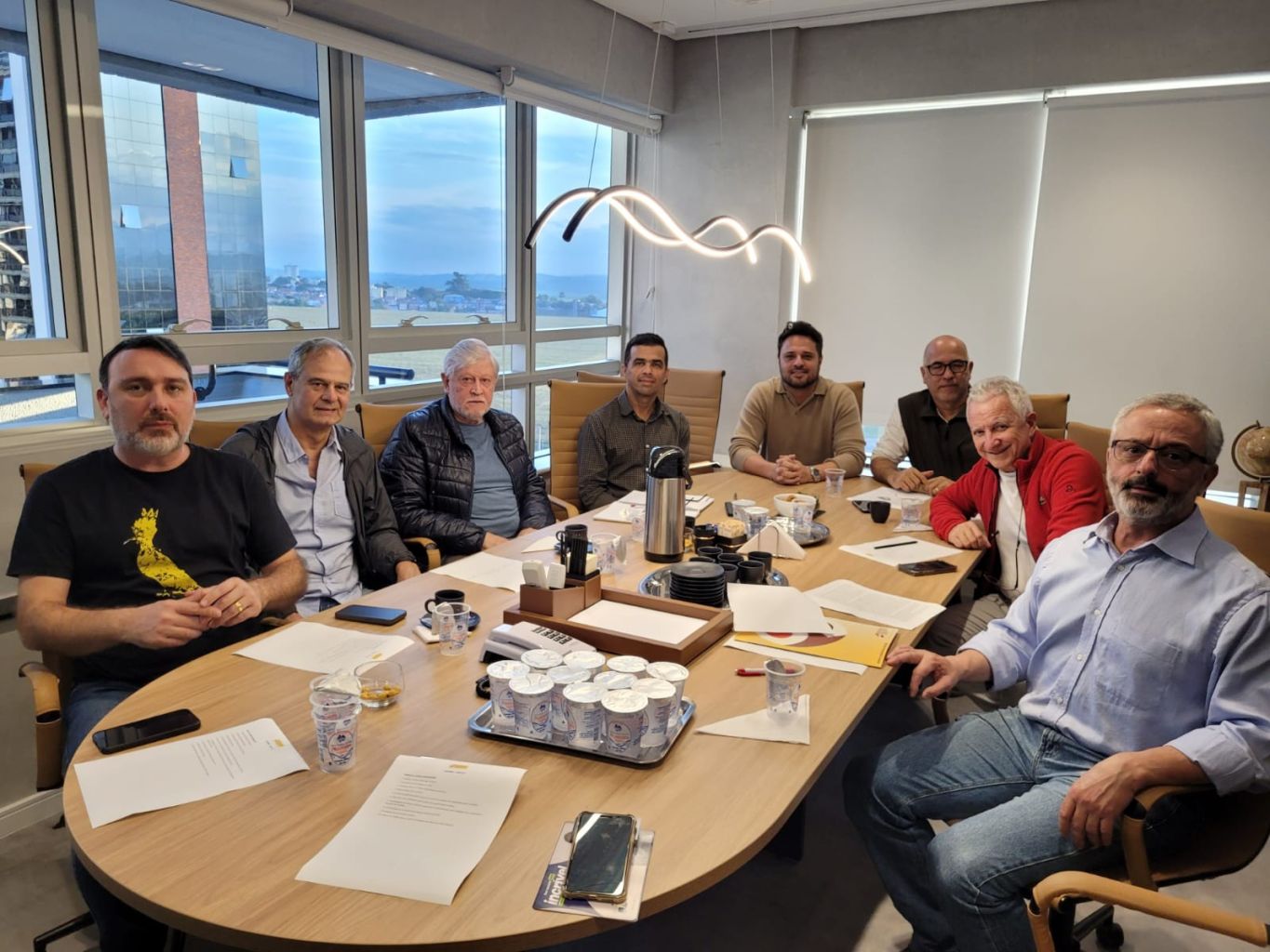 SINHORES realiza encontro com equipe do Plano de Gestão 2025 do pré-candidato a prefeito Anderson Farias