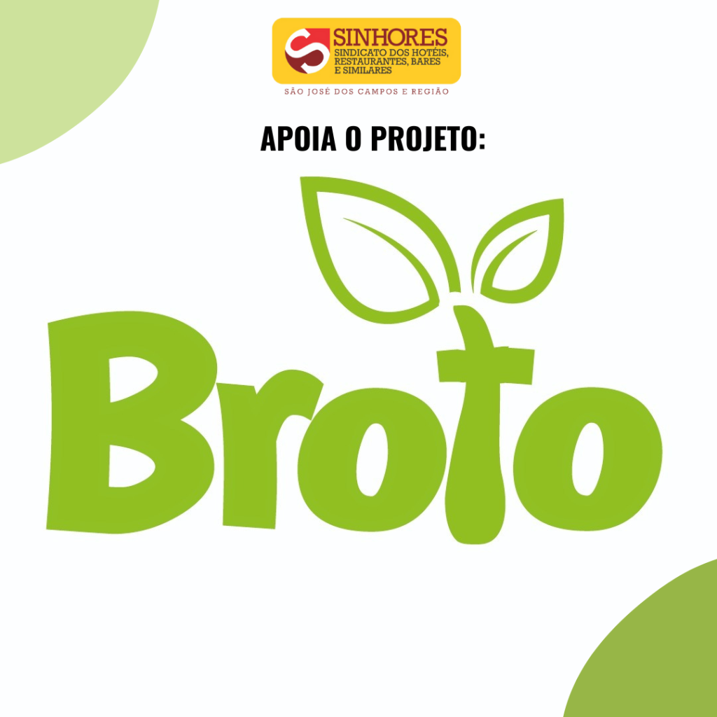 O SINHORES apoia o Projeto BROTO, que capacita jovens em situação de vulnerabilidade social através da gastronomia.