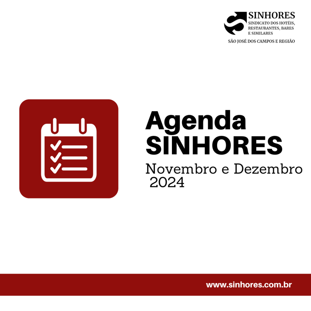 AGENDA NOVEMBRO E DEZEMBRO 2024