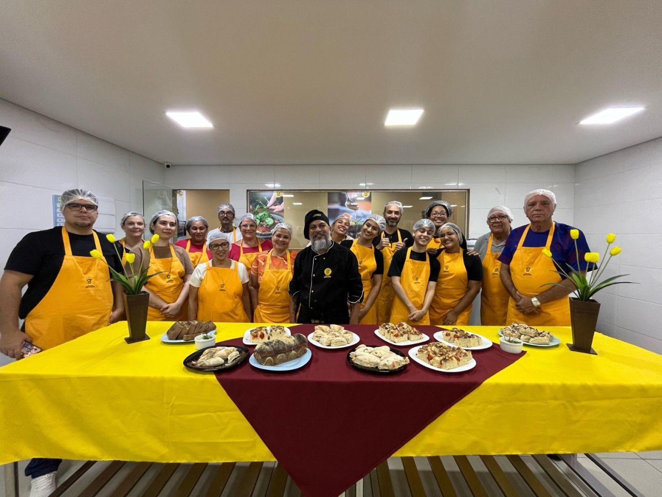 O SINHORES, em parceria com o Instituto Gourmet SJC, realizou o Curso Expresso de Panificação Artesanal,