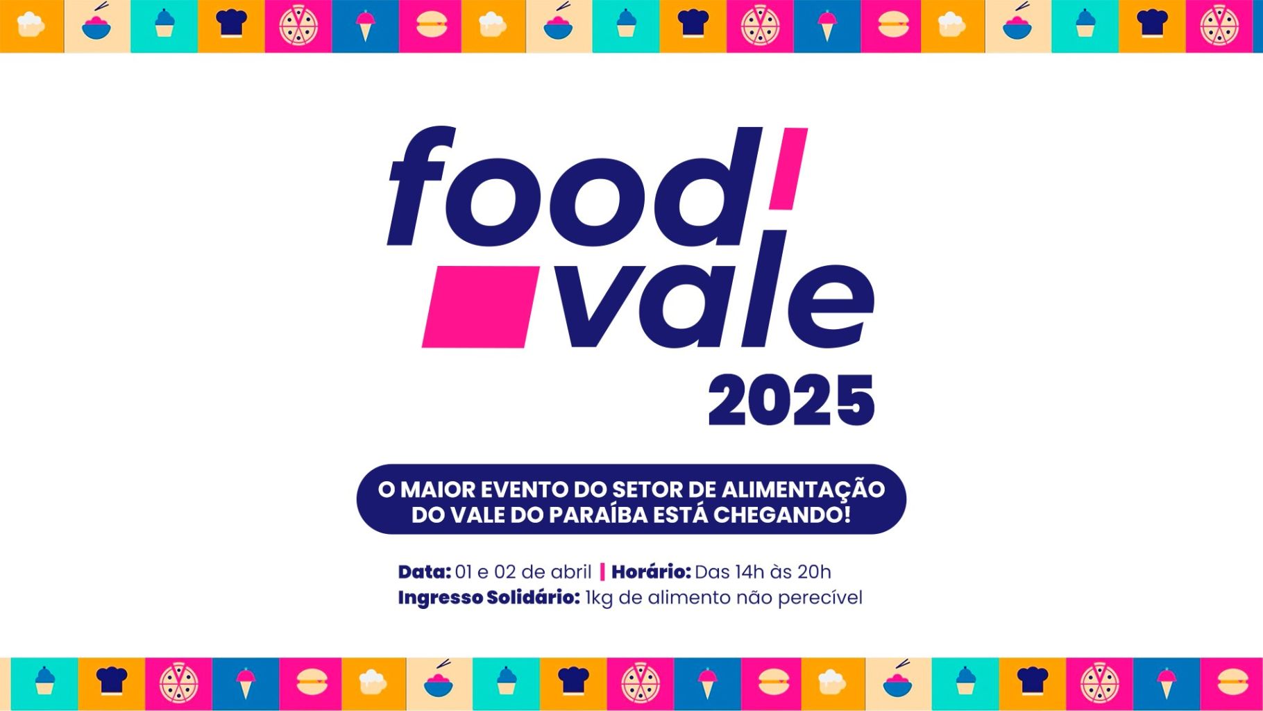 COM PRESENÇA CONFIRMADA DE MASTERCHEF, FOOD VALE DEVE REUNIR MAIS DE 300 PARTICIPANTES EM SÃO JOSÉ DOS CAMPOS