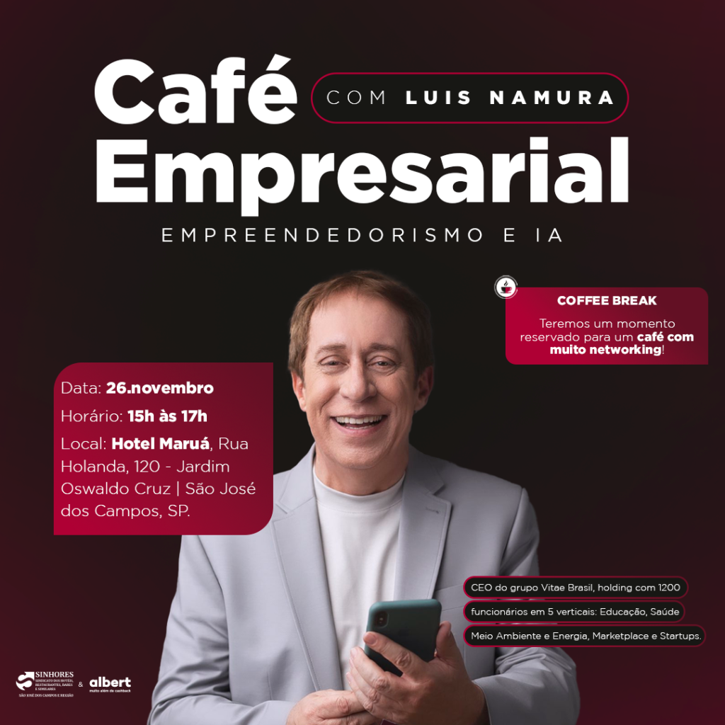 Café empresarial: Empreendedorismo e IA